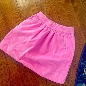 J crew size 8 corduroy skirt, little pink marker stain but can't even tell.